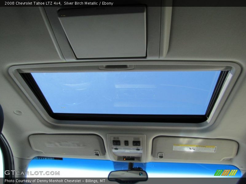 Silver Birch Metallic / Ebony 2008 Chevrolet Tahoe LTZ 4x4