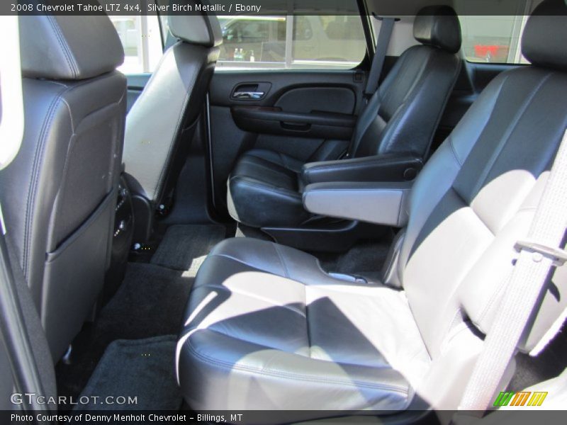 Silver Birch Metallic / Ebony 2008 Chevrolet Tahoe LTZ 4x4