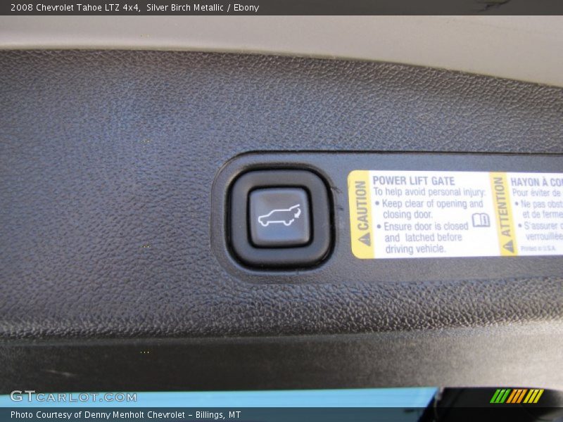Silver Birch Metallic / Ebony 2008 Chevrolet Tahoe LTZ 4x4