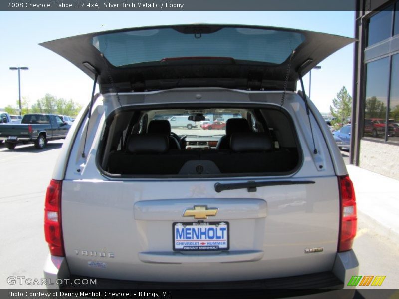 Silver Birch Metallic / Ebony 2008 Chevrolet Tahoe LTZ 4x4