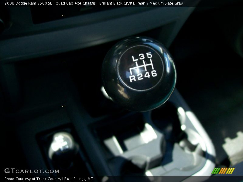  2008 Ram 3500 SLT Quad Cab 4x4 Chassis 6 Speed Manual Shifter