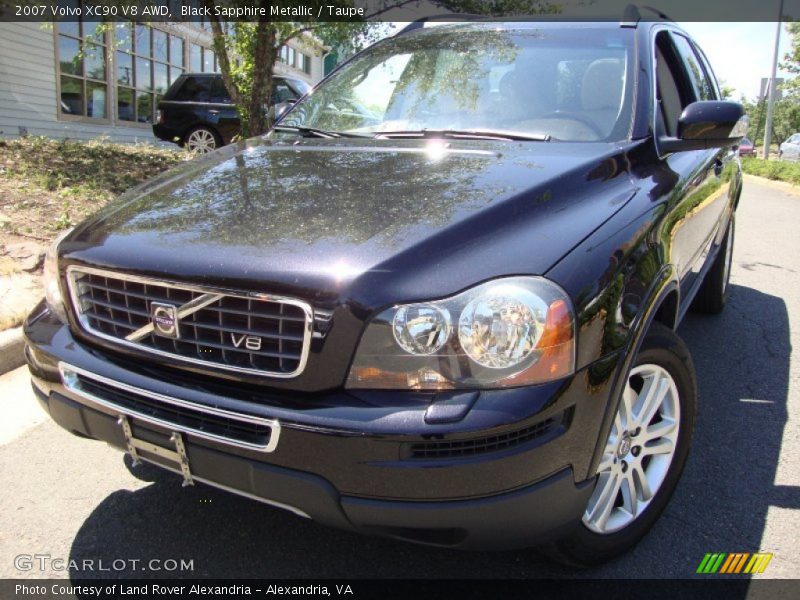 Black Sapphire Metallic / Taupe 2007 Volvo XC90 V8 AWD