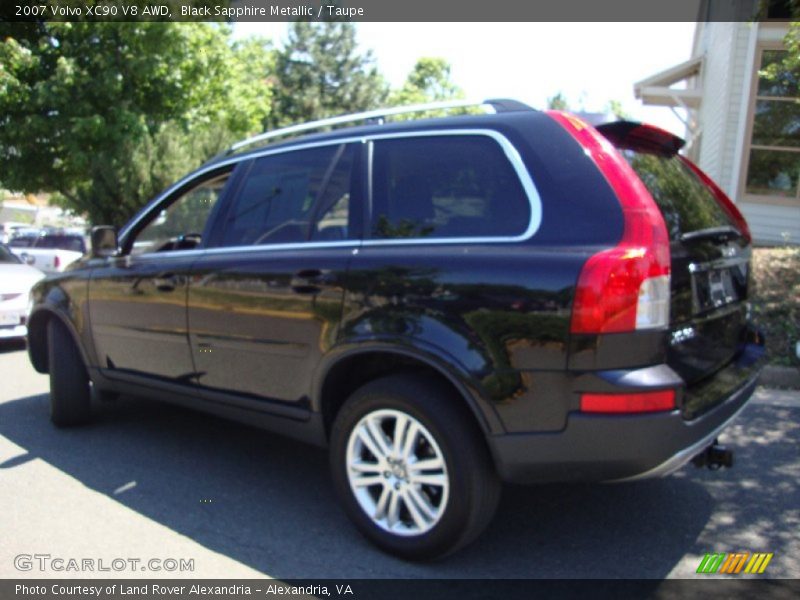 Black Sapphire Metallic / Taupe 2007 Volvo XC90 V8 AWD