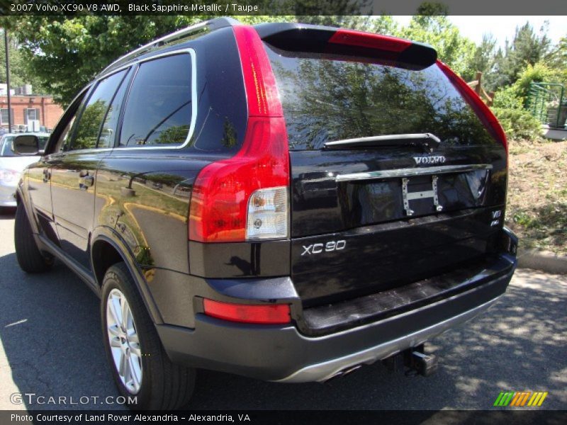 Black Sapphire Metallic / Taupe 2007 Volvo XC90 V8 AWD