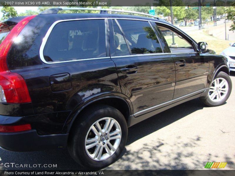 Black Sapphire Metallic / Taupe 2007 Volvo XC90 V8 AWD