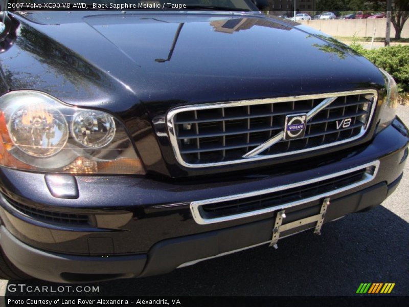 Black Sapphire Metallic / Taupe 2007 Volvo XC90 V8 AWD