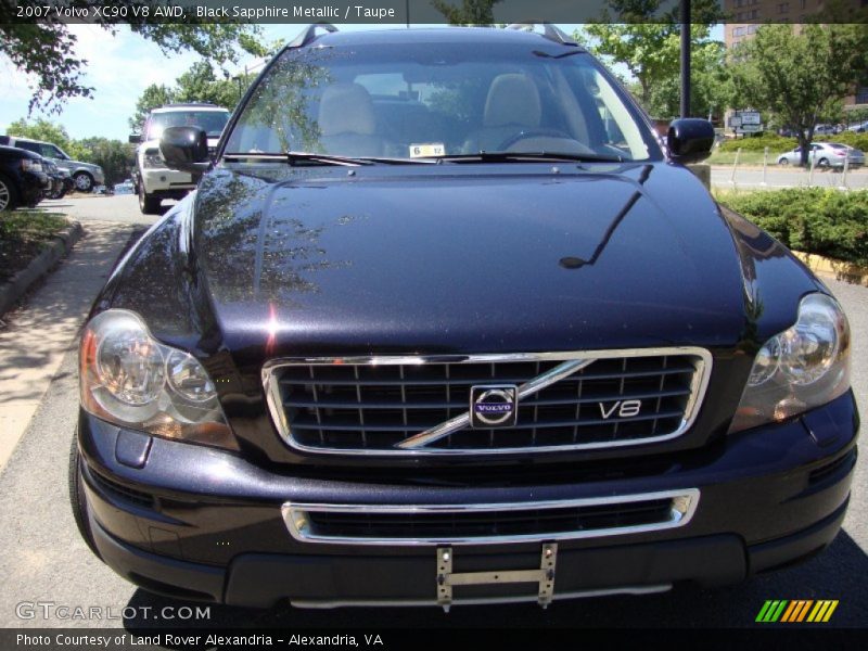 Black Sapphire Metallic / Taupe 2007 Volvo XC90 V8 AWD