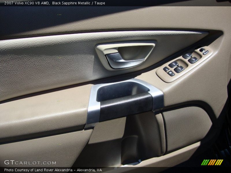 Black Sapphire Metallic / Taupe 2007 Volvo XC90 V8 AWD