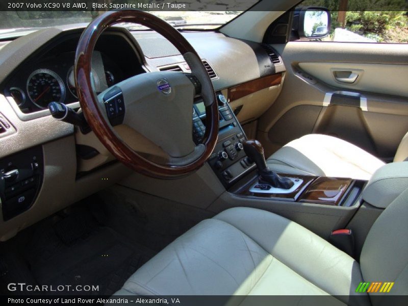 Black Sapphire Metallic / Taupe 2007 Volvo XC90 V8 AWD