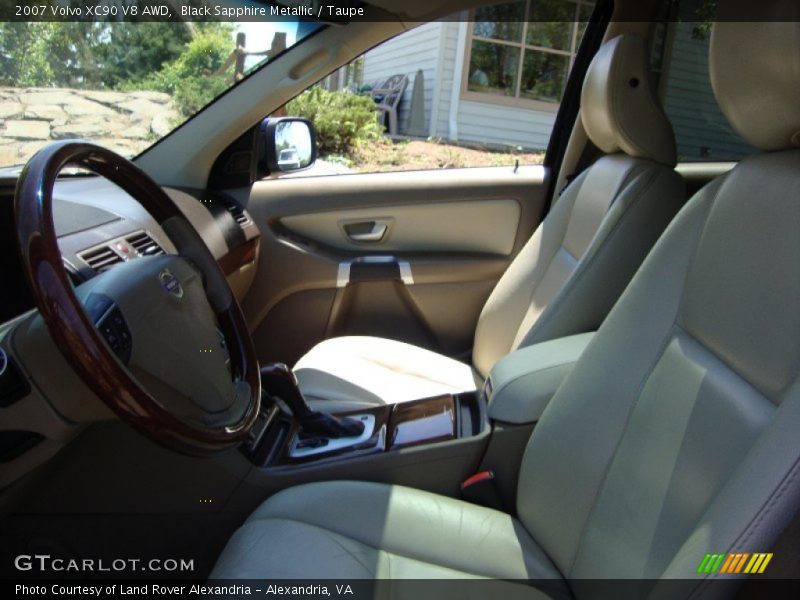 Black Sapphire Metallic / Taupe 2007 Volvo XC90 V8 AWD
