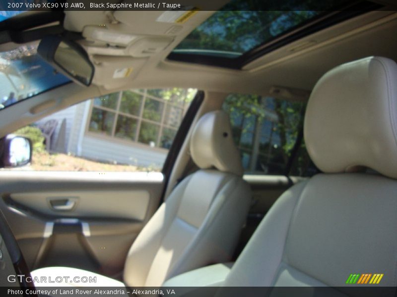 Black Sapphire Metallic / Taupe 2007 Volvo XC90 V8 AWD