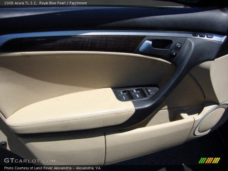 Royal Blue Pearl / Parchment 2008 Acura TL 3.2