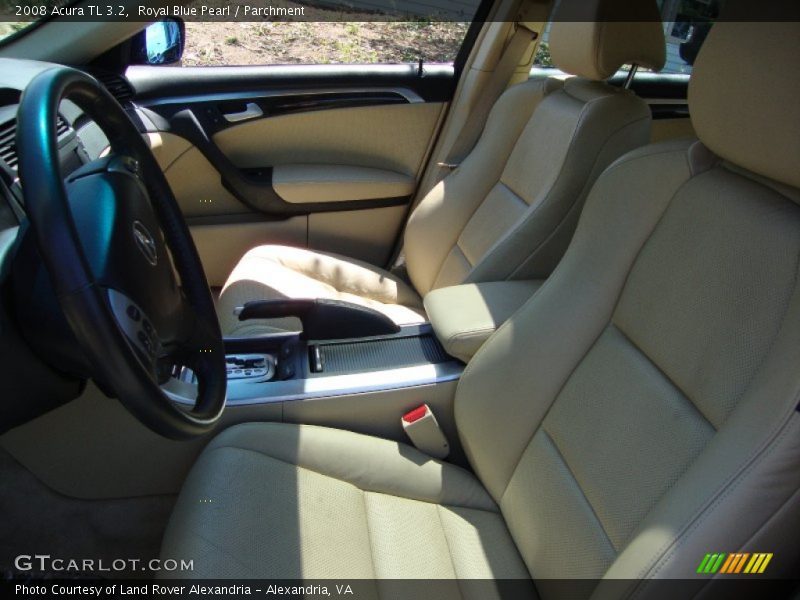 Royal Blue Pearl / Parchment 2008 Acura TL 3.2