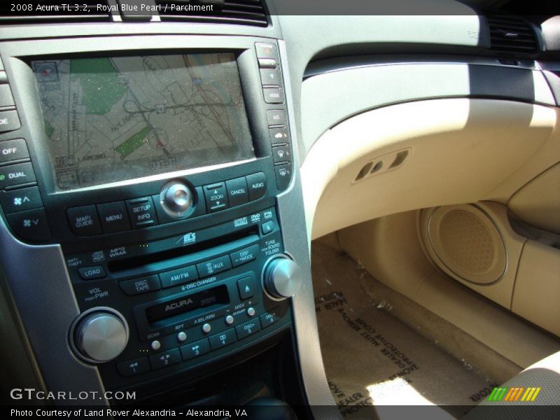 Royal Blue Pearl / Parchment 2008 Acura TL 3.2