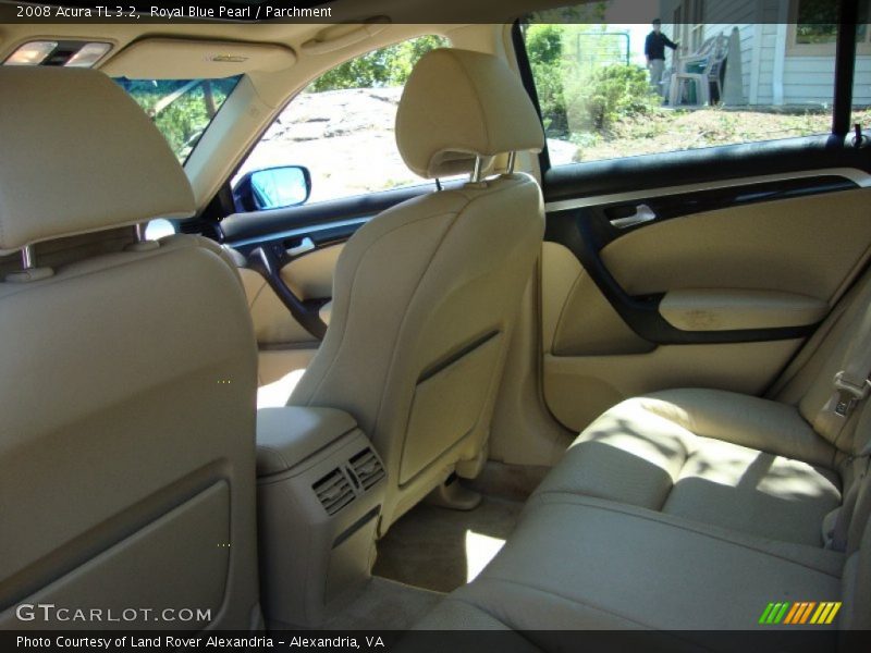 Royal Blue Pearl / Parchment 2008 Acura TL 3.2