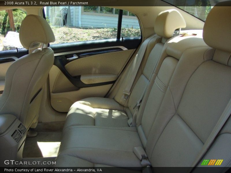 Royal Blue Pearl / Parchment 2008 Acura TL 3.2
