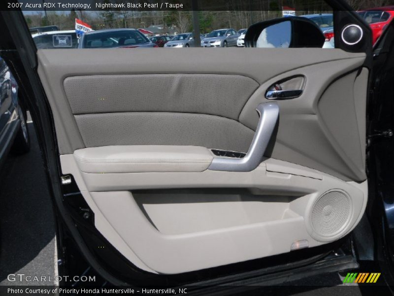 Nighthawk Black Pearl / Taupe 2007 Acura RDX Technology
