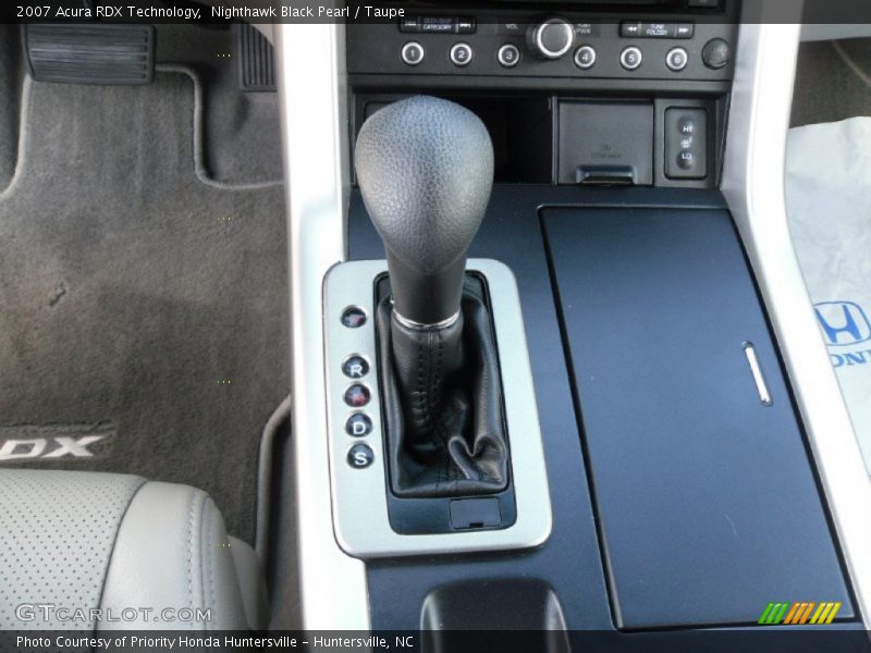 Nighthawk Black Pearl / Taupe 2007 Acura RDX Technology