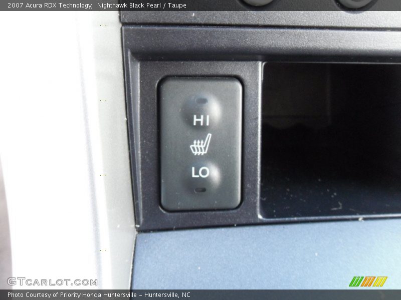 Nighthawk Black Pearl / Taupe 2007 Acura RDX Technology
