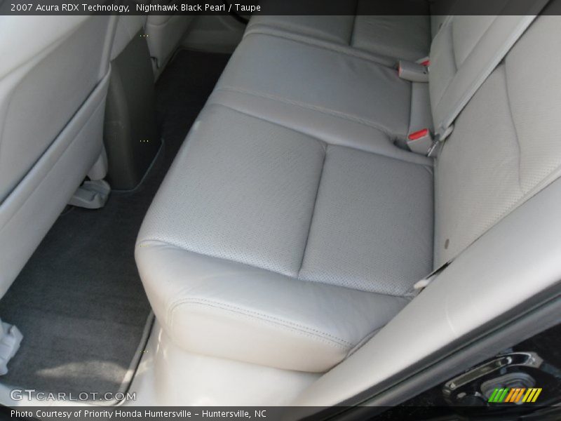 Nighthawk Black Pearl / Taupe 2007 Acura RDX Technology