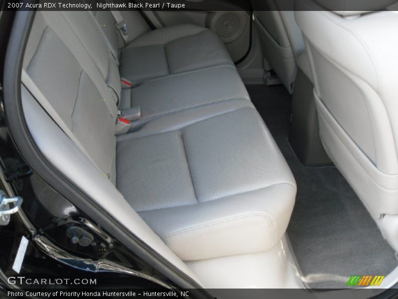 Nighthawk Black Pearl / Taupe 2007 Acura RDX Technology