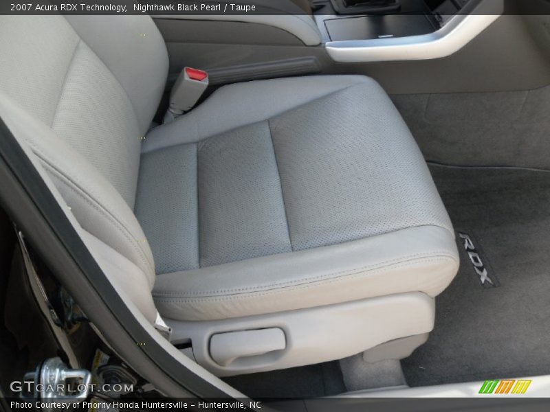 Nighthawk Black Pearl / Taupe 2007 Acura RDX Technology