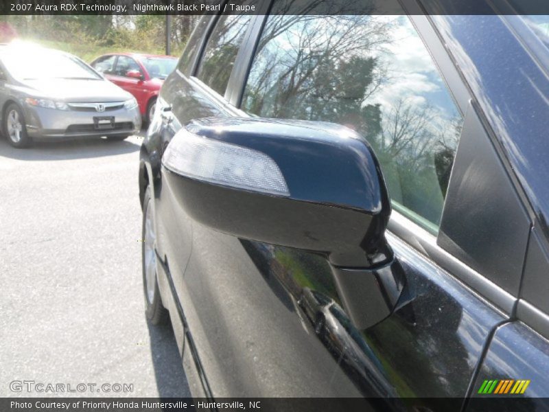 Nighthawk Black Pearl / Taupe 2007 Acura RDX Technology