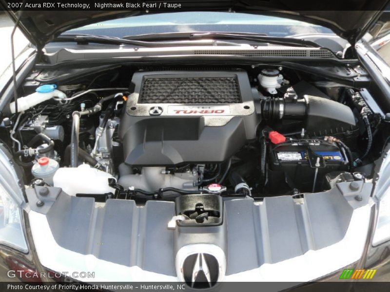 Nighthawk Black Pearl / Taupe 2007 Acura RDX Technology