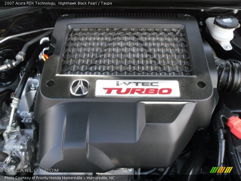 Nighthawk Black Pearl / Taupe 2007 Acura RDX Technology