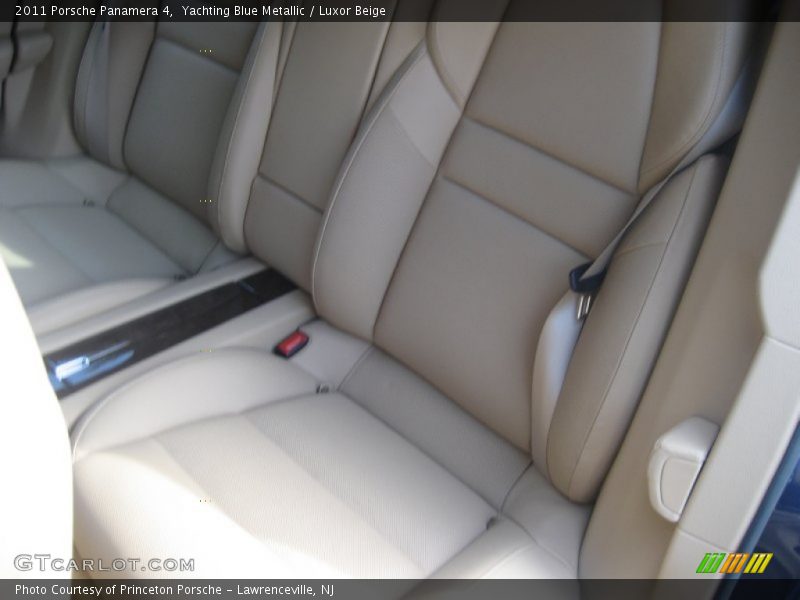 Yachting Blue Metallic / Luxor Beige 2011 Porsche Panamera 4