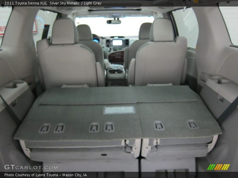 Silver Sky Metallic / Light Gray 2011 Toyota Sienna XLE