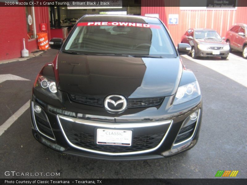 Brilliant Black / Black 2010 Mazda CX-7 s Grand Touring