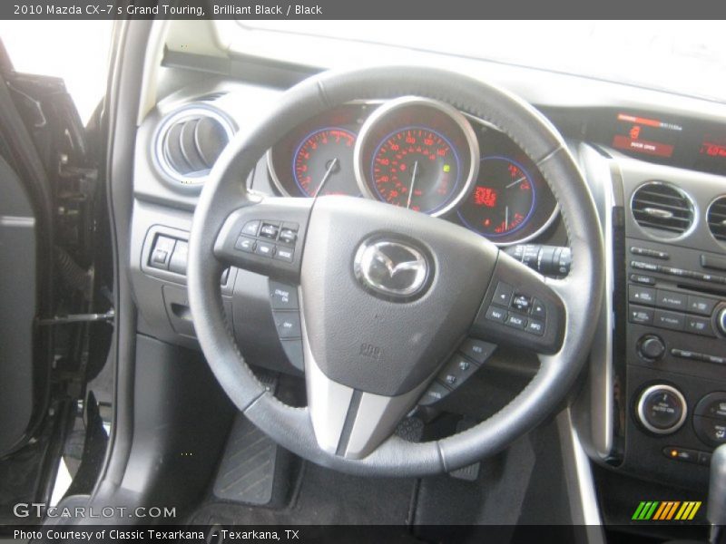 Brilliant Black / Black 2010 Mazda CX-7 s Grand Touring