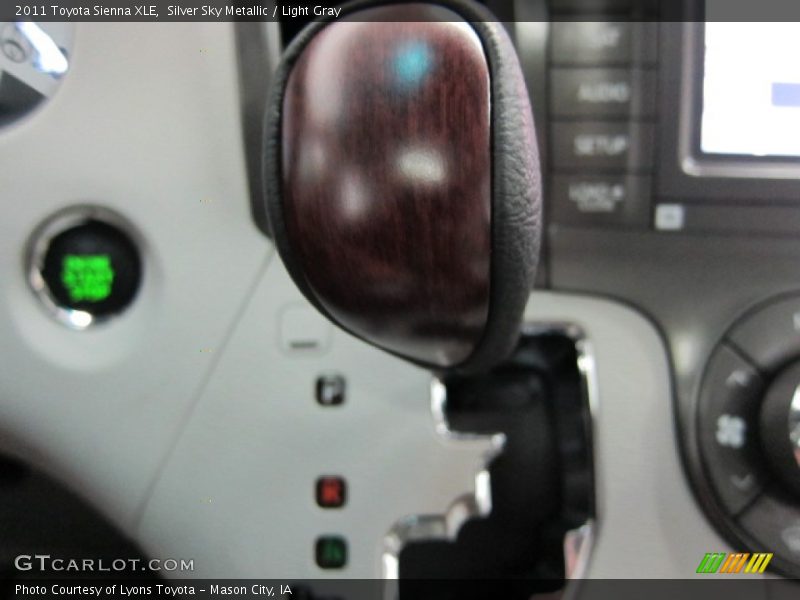 Silver Sky Metallic / Light Gray 2011 Toyota Sienna XLE
