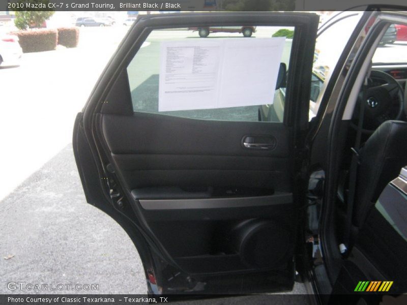 Brilliant Black / Black 2010 Mazda CX-7 s Grand Touring