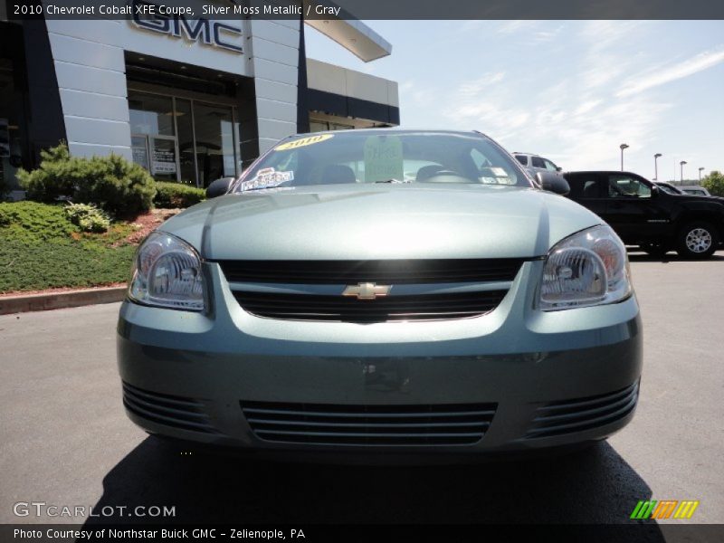 Silver Moss Metallic / Gray 2010 Chevrolet Cobalt XFE Coupe