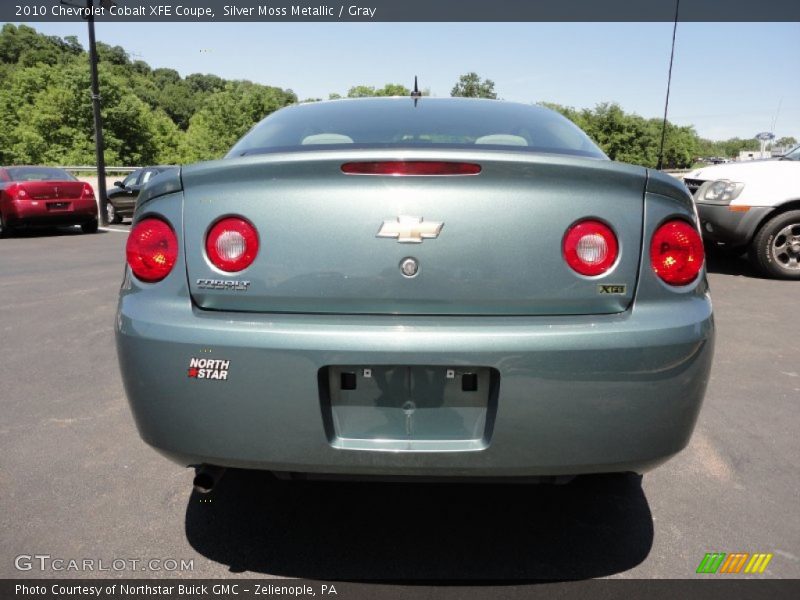 Silver Moss Metallic / Gray 2010 Chevrolet Cobalt XFE Coupe