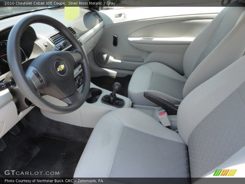  2010 Cobalt XFE Coupe Gray Interior