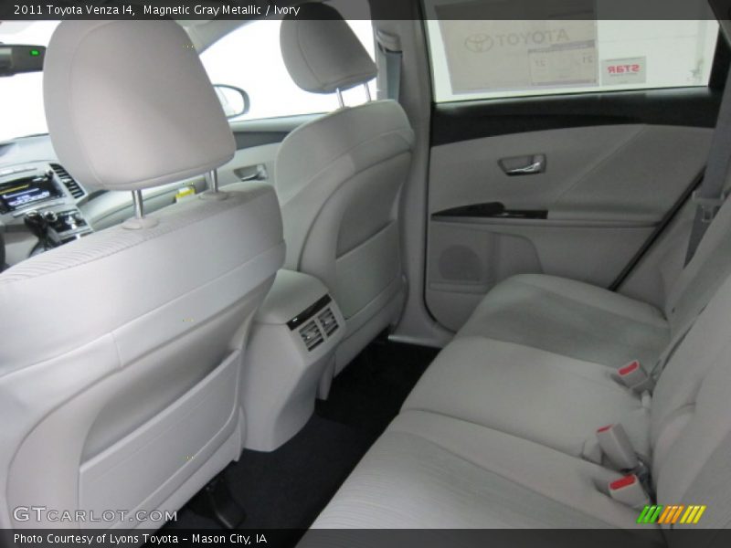 Magnetic Gray Metallic / Ivory 2011 Toyota Venza I4