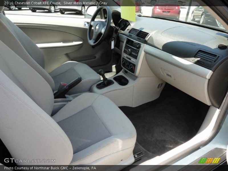  2010 Cobalt XFE Coupe Gray Interior