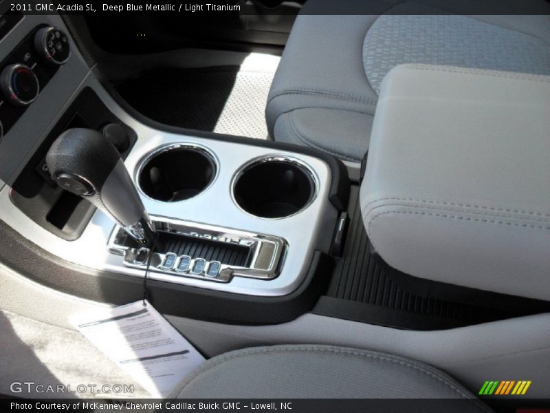 Deep Blue Metallic / Light Titanium 2011 GMC Acadia SL
