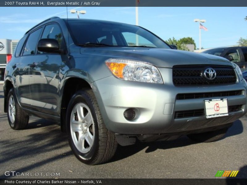 Everglade Metallic / Ash Gray 2007 Toyota RAV4 I4