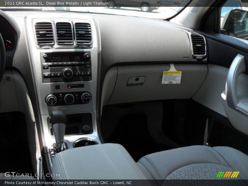 Deep Blue Metallic / Light Titanium 2011 GMC Acadia SL