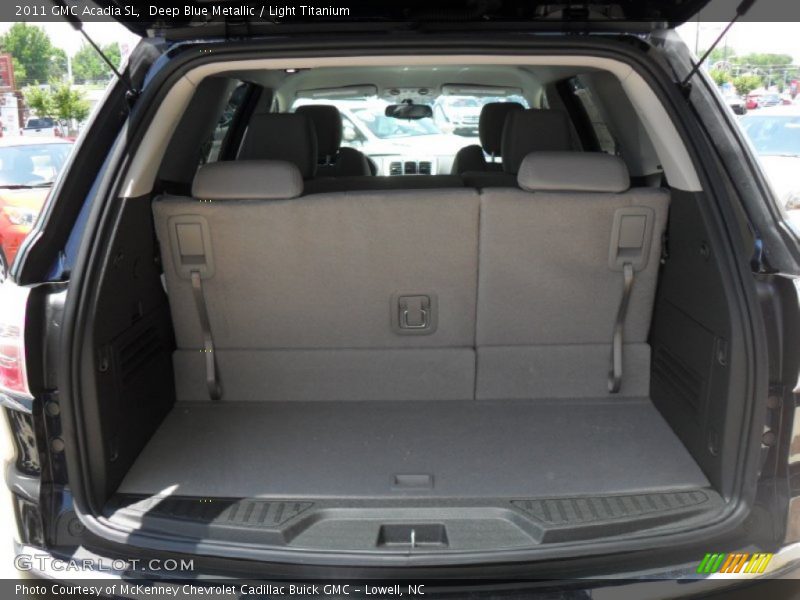 Deep Blue Metallic / Light Titanium 2011 GMC Acadia SL