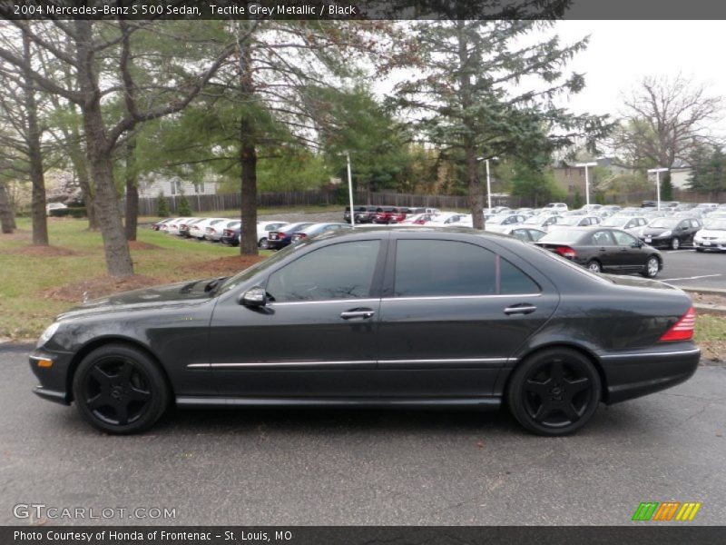 Tectite Grey Metallic / Black 2004 Mercedes-Benz S 500 Sedan