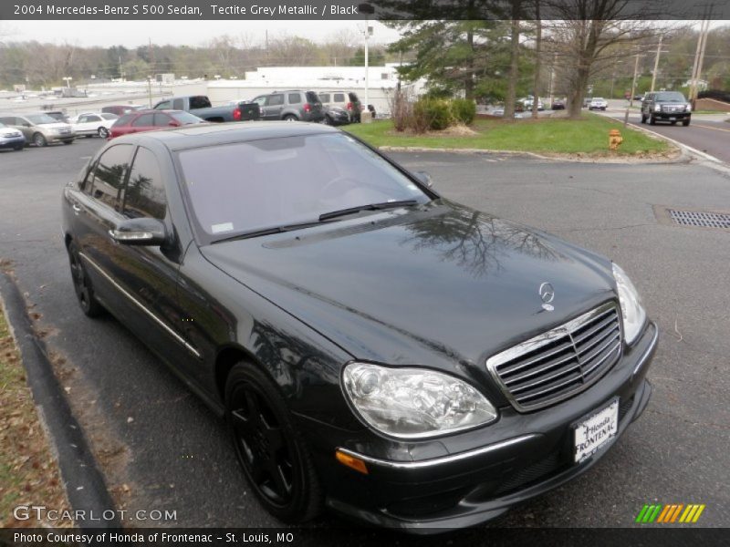 Tectite Grey Metallic / Black 2004 Mercedes-Benz S 500 Sedan