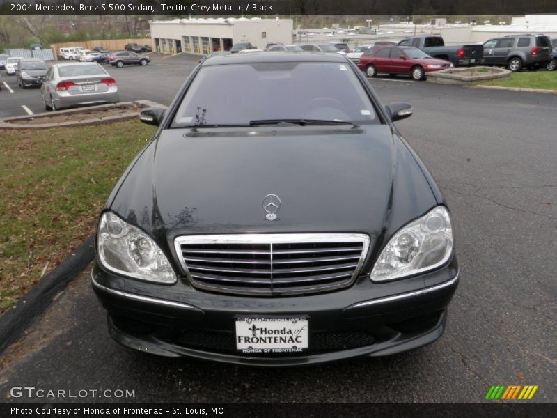 Tectite Grey Metallic / Black 2004 Mercedes-Benz S 500 Sedan