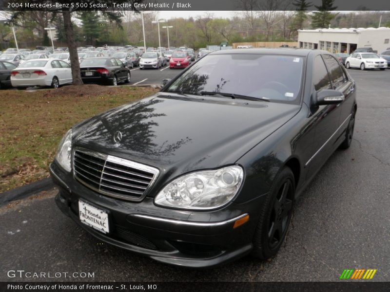 Tectite Grey Metallic / Black 2004 Mercedes-Benz S 500 Sedan