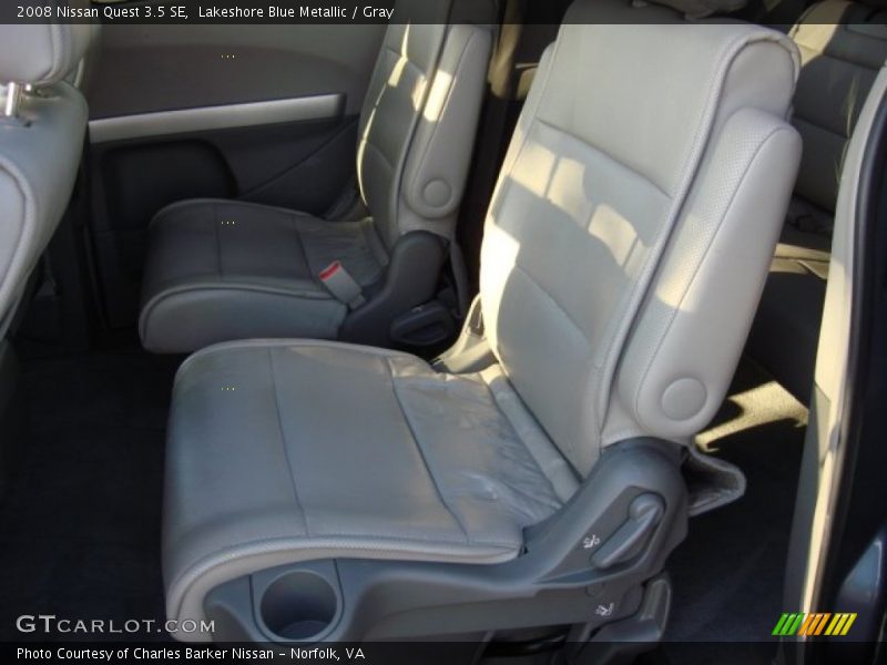 Lakeshore Blue Metallic / Gray 2008 Nissan Quest 3.5 SE