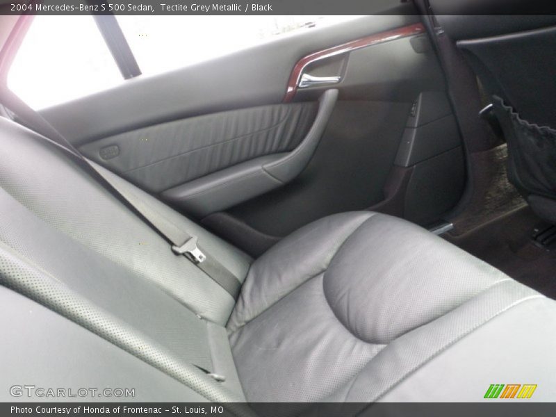 Tectite Grey Metallic / Black 2004 Mercedes-Benz S 500 Sedan